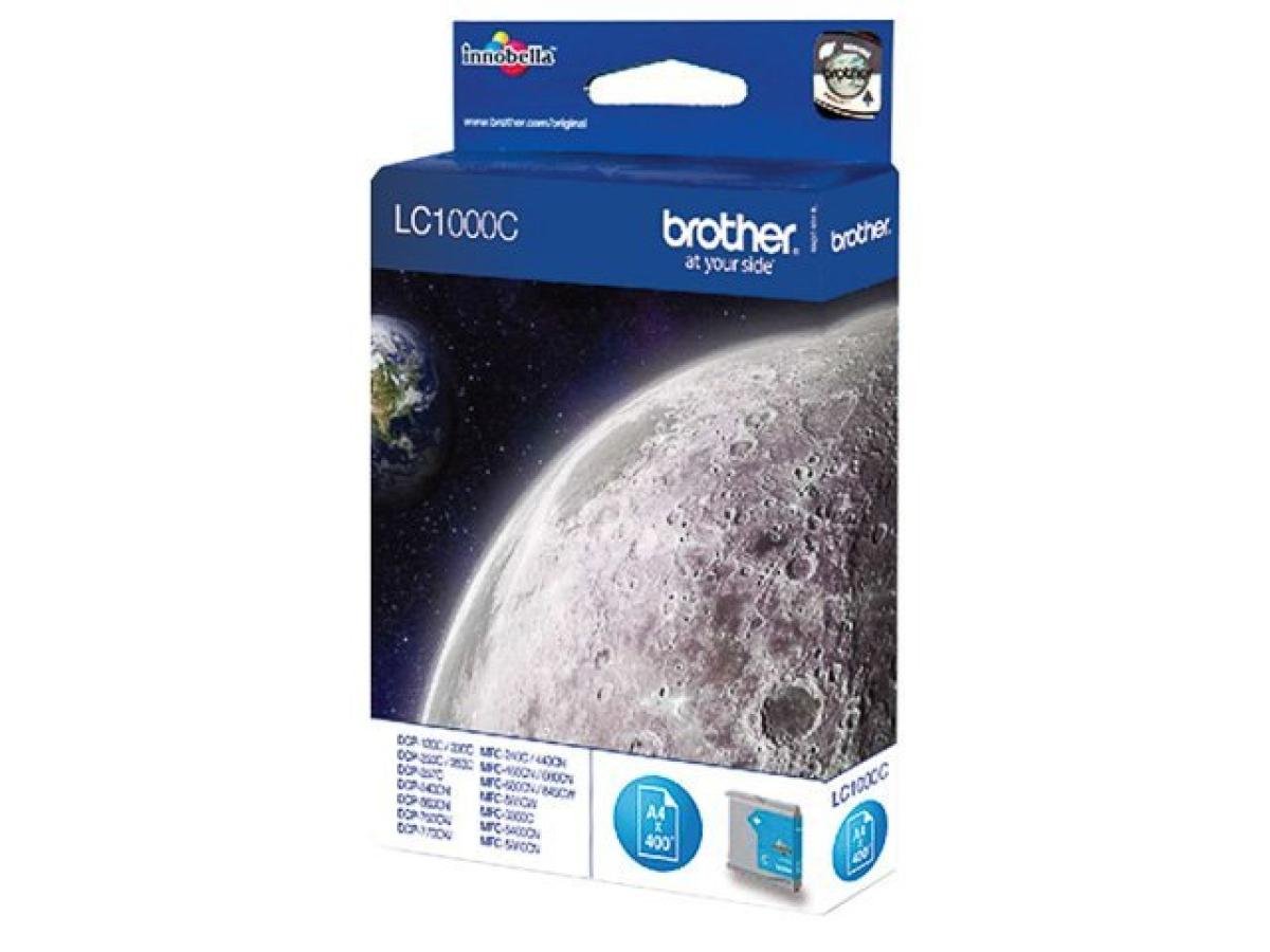 Brother – Brother LC-1000 (LC-1000C) – Cartouche Cyan Original – Cyaan – Standaard Capaciteit – Cartouches d'encre – ShopyInk België