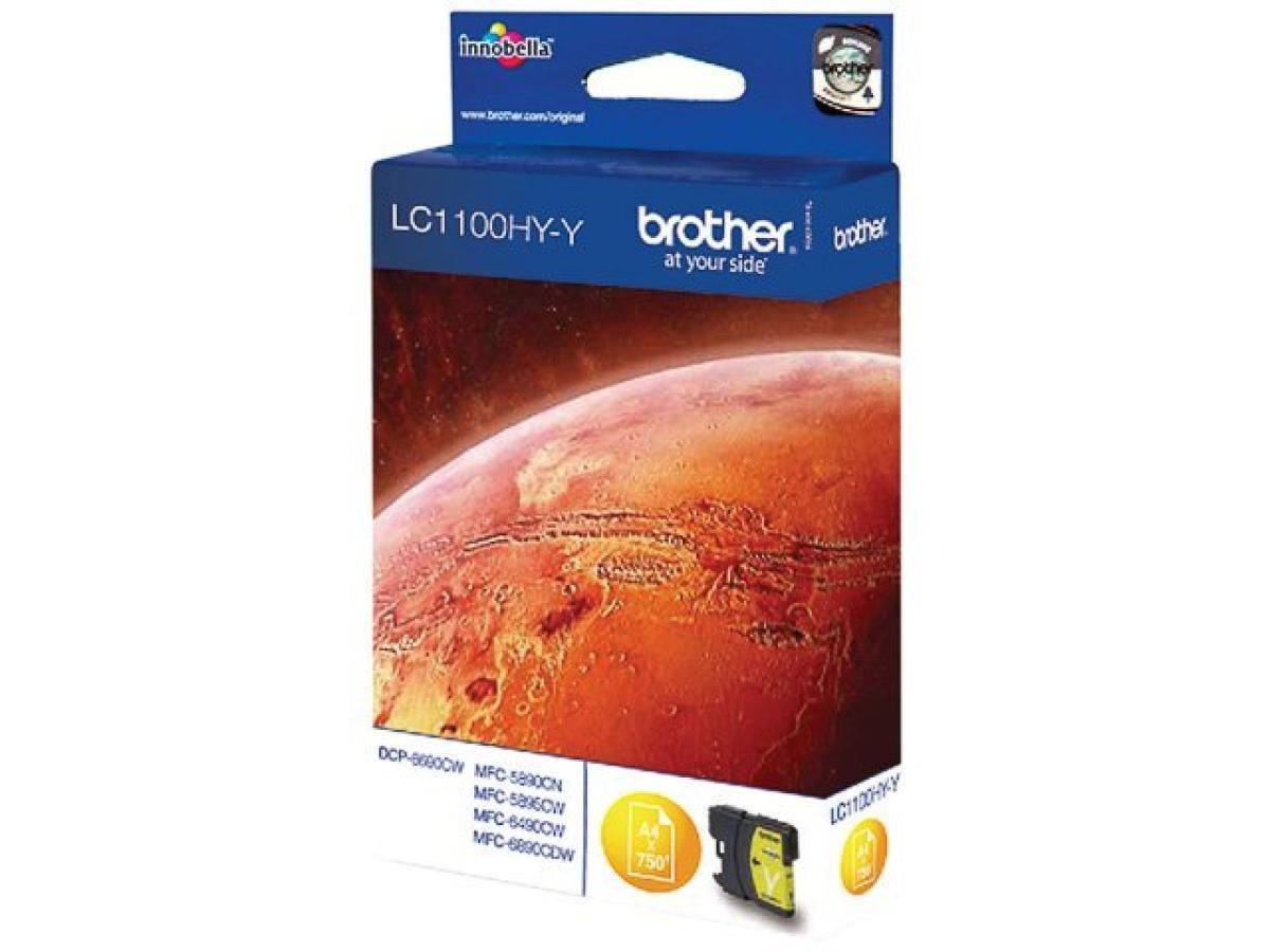 ShopyInk Brother LC-1100 (LC-1100HYY) – Cartouche Jaune Original
