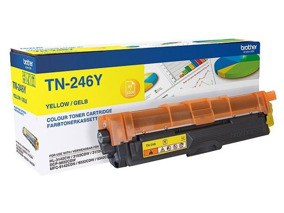 Brother – Brother TN-246 (TN-246Y) – Toner Jaune Original – PROD-480 – Geel – Standaard Capaciteit – Cartouches toner – ShopyInk België