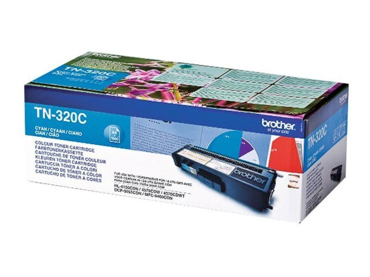 Brother – Brother TN-320 (TN-320C) – Toner Cyan Original – PROD-433 – Cyaan – Standaard Capaciteit – Cartouches toner – ShopyInk België
