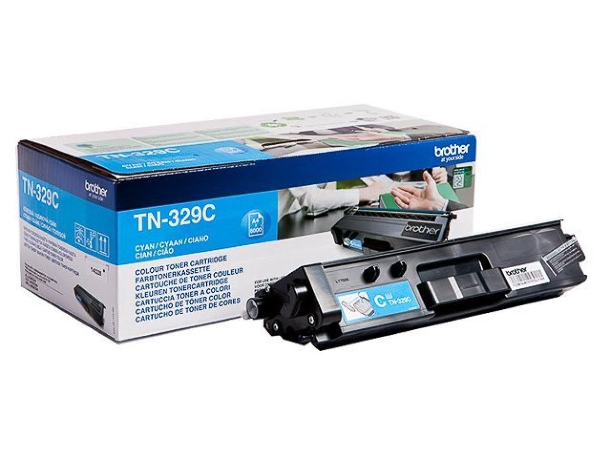 Brother – Brother TN-329 (TN-329C) – Toner Cyan Original – PROD-465 – Cyaan – Standaard Capaciteit – Cartouches toner – ShopyInk België