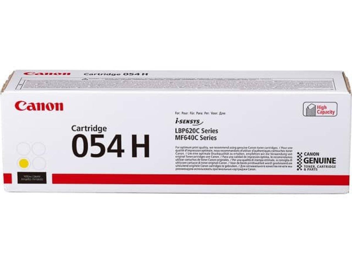 ShopyInk Canon 054 (054H Y) – Toner Jaune Original
