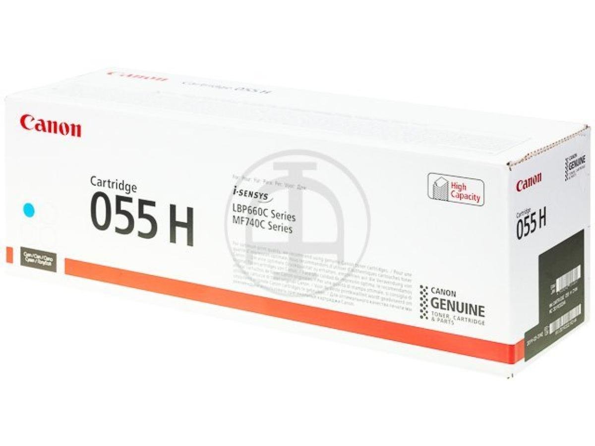 ShopyInk Canon 055 (055H C) – Toner Cyan Original