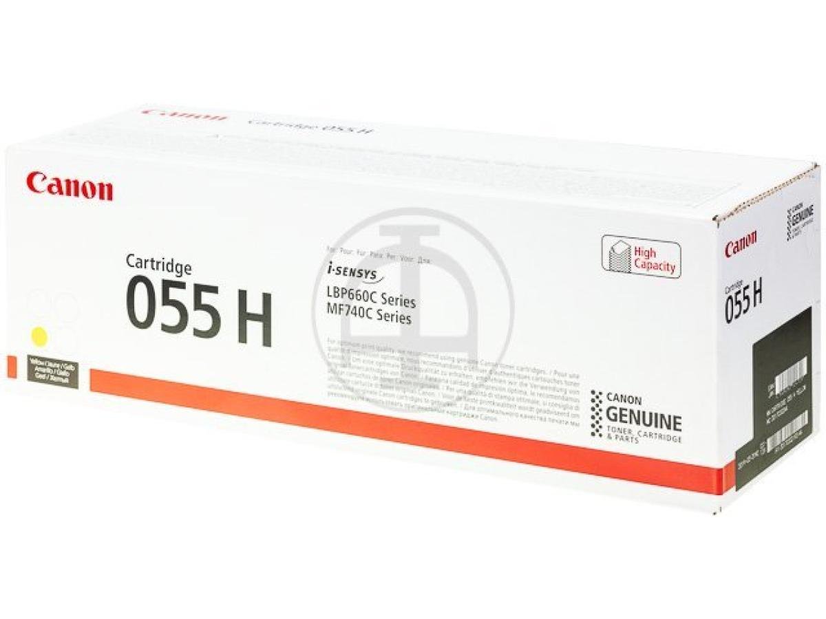 ShopyInk Canon 055 (055H Y) – Toner Jaune Original