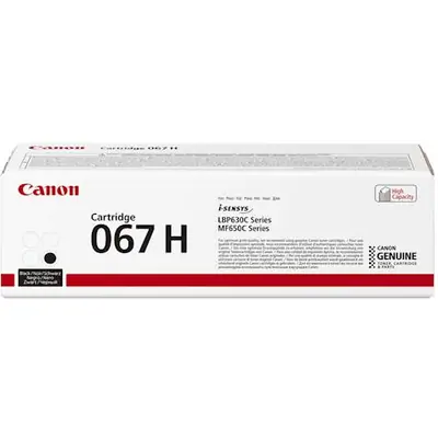 Canon – Canon 067 (067H BK) – Toner Noir Original – Zwart – Hoge Capaciteit – Cartouches toner – ShopyInk België
