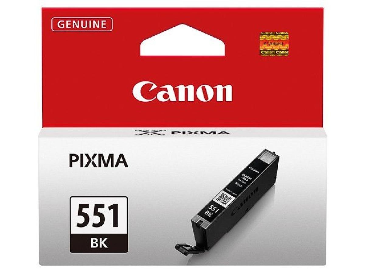 Canon – Canon CLI-551 (CLI-551BK) – Cartouche Noir Original – Zwart – Standaard Capaciteit – Cartouches d'encre – ShopyInk België