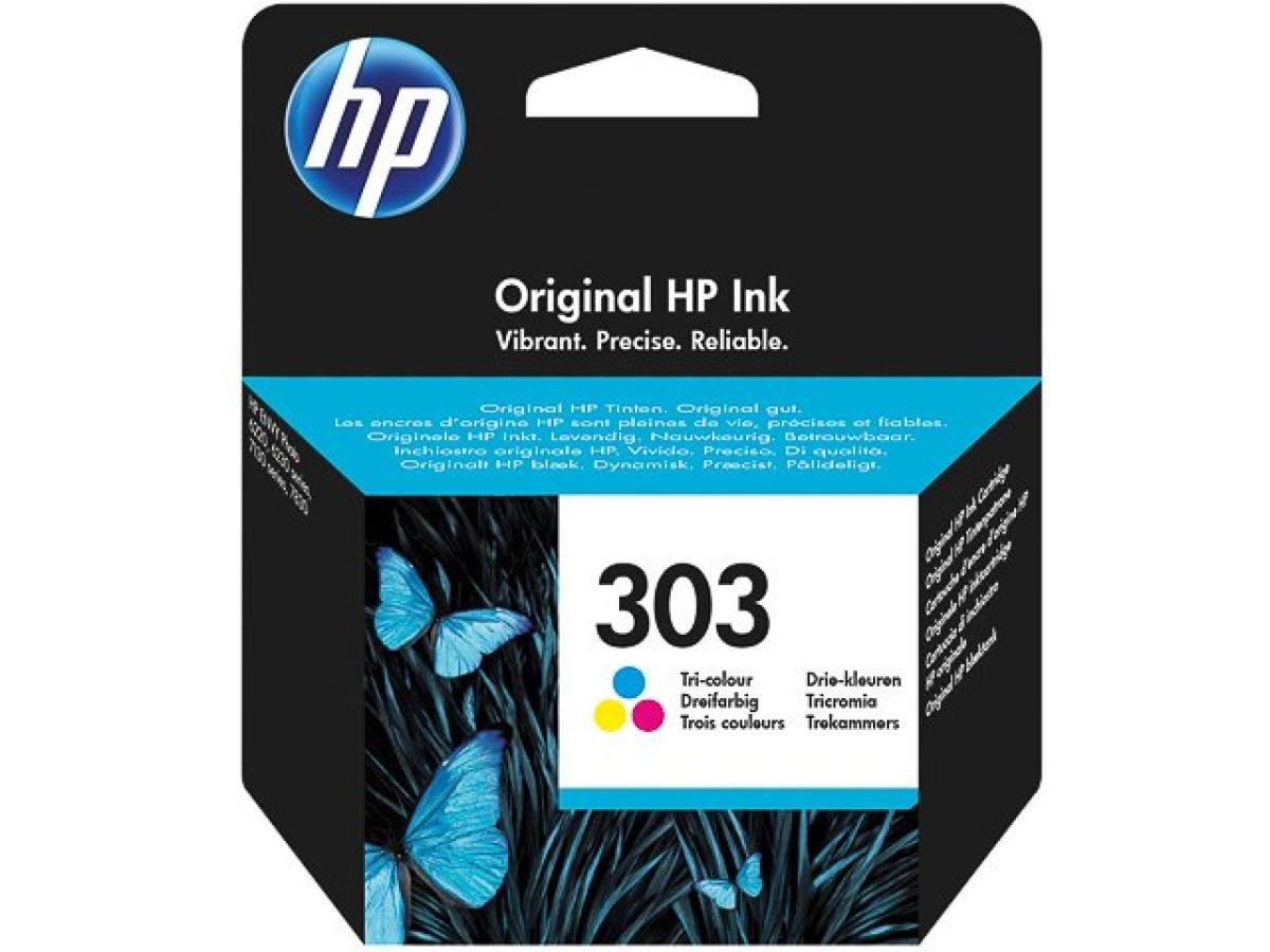 HP – HP 303 (T6N01AE) – Cartouche Couleur Original – Kleur – Standaard Capaciteit – Cartouches d'encre – ShopyInk België
