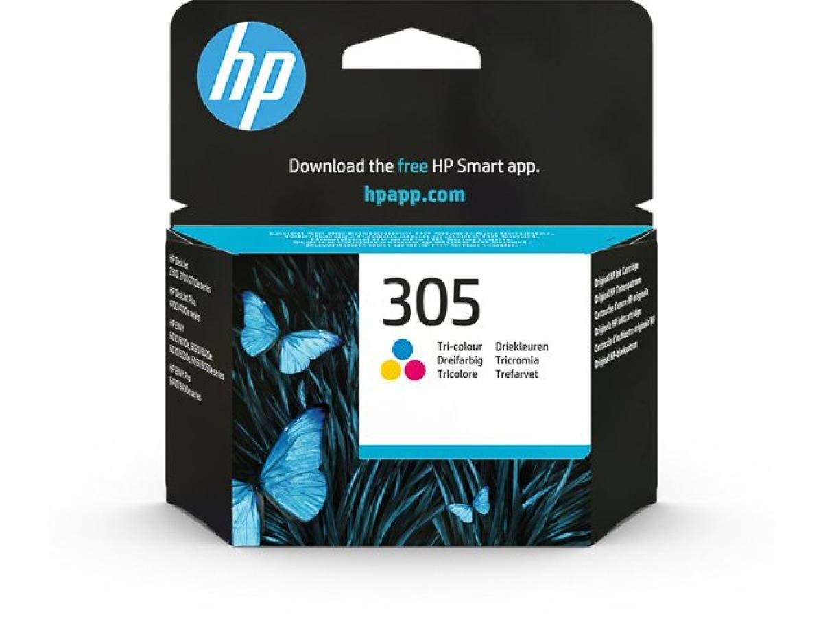 HP – HP 305 (3YM60AE) – Cartouche Couleur Original – Kleur – Standaard Capaciteit – Cartouches d'encre – ShopyInk België