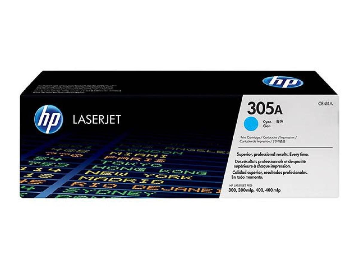 HP – HP 305A (CE411A) – Toner Cyan Original – Cyaan – Standaard Capaciteit – Cartouches toner – ShopyInk België