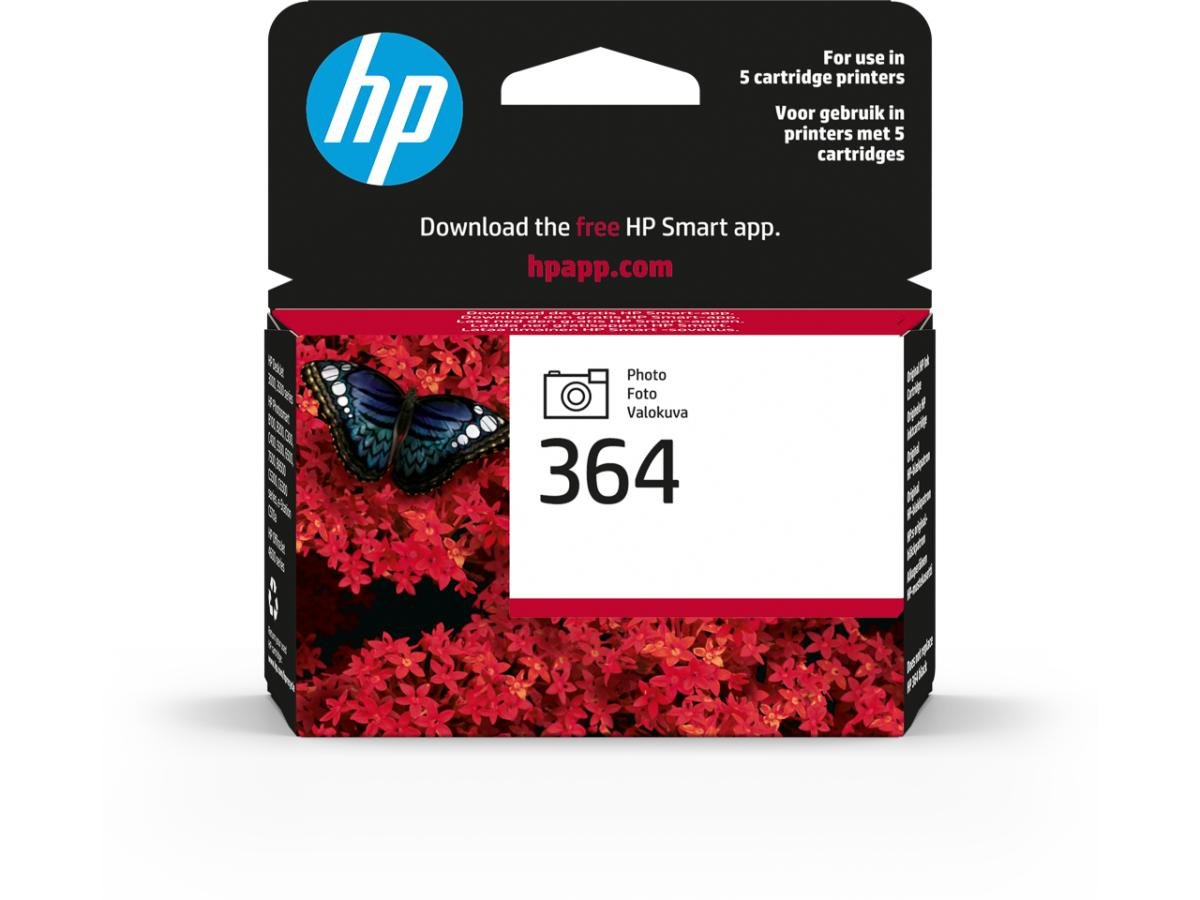 Hp 364 Photo Black – HP 364 (CB322EE) – Cartouche Noir Photo Original – ShopyInk Belgique