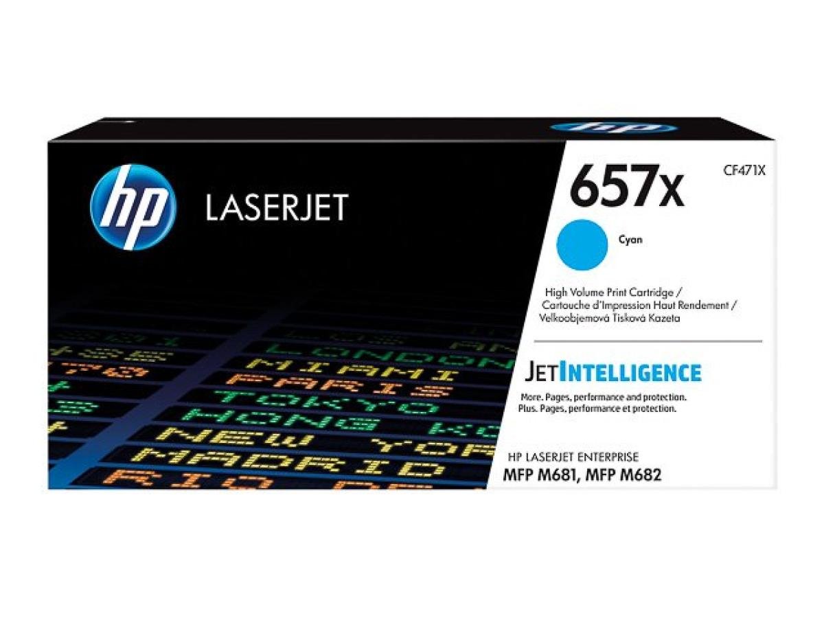 HP – HP 657X (CF471X) – Toner Cyan Original – Cyaan – Hoge Capaciteit – Cartouches toner – ShopyInk België