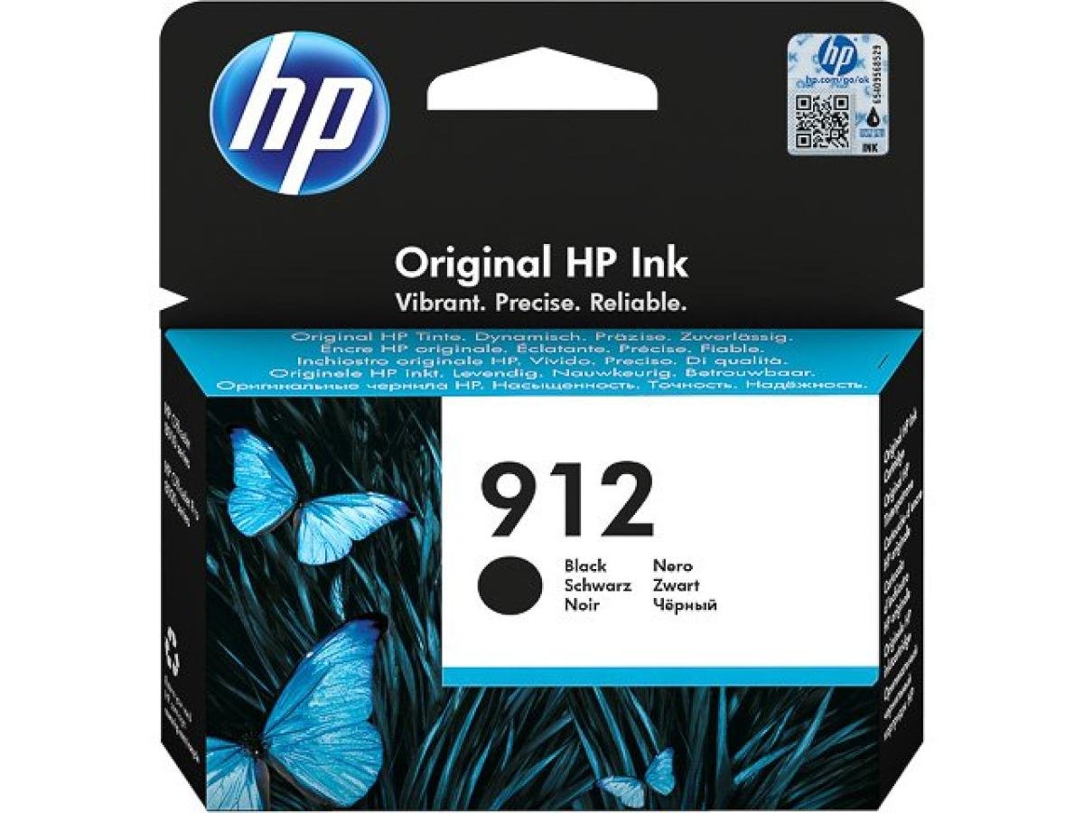 HP – HP 912 (3YL80AE) – Cartouche Noir Original – Zwart – Standaard Capaciteit – Cartouches d'encre – ShopyInk België
