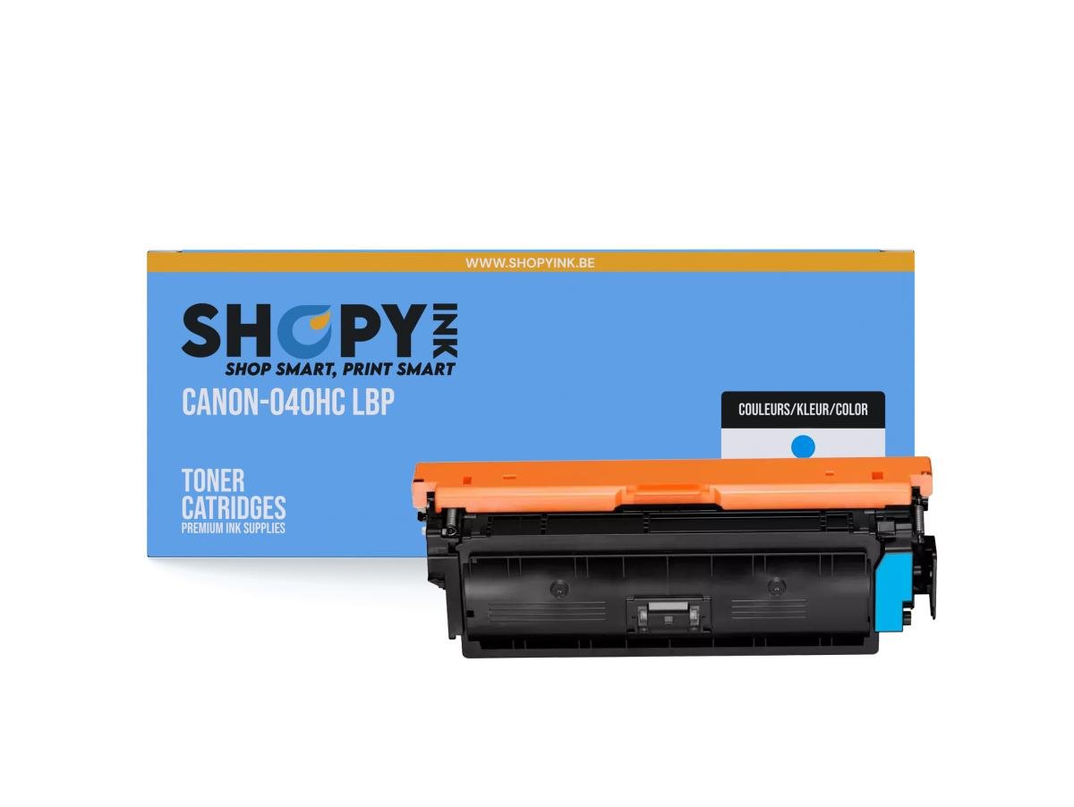 Canon – Canon 040 (040H C) – Toner Cyan Compatible – PROD-202 – Cyaan – Hoge Capaciteit – Cartouches toner – ShopyInk België
