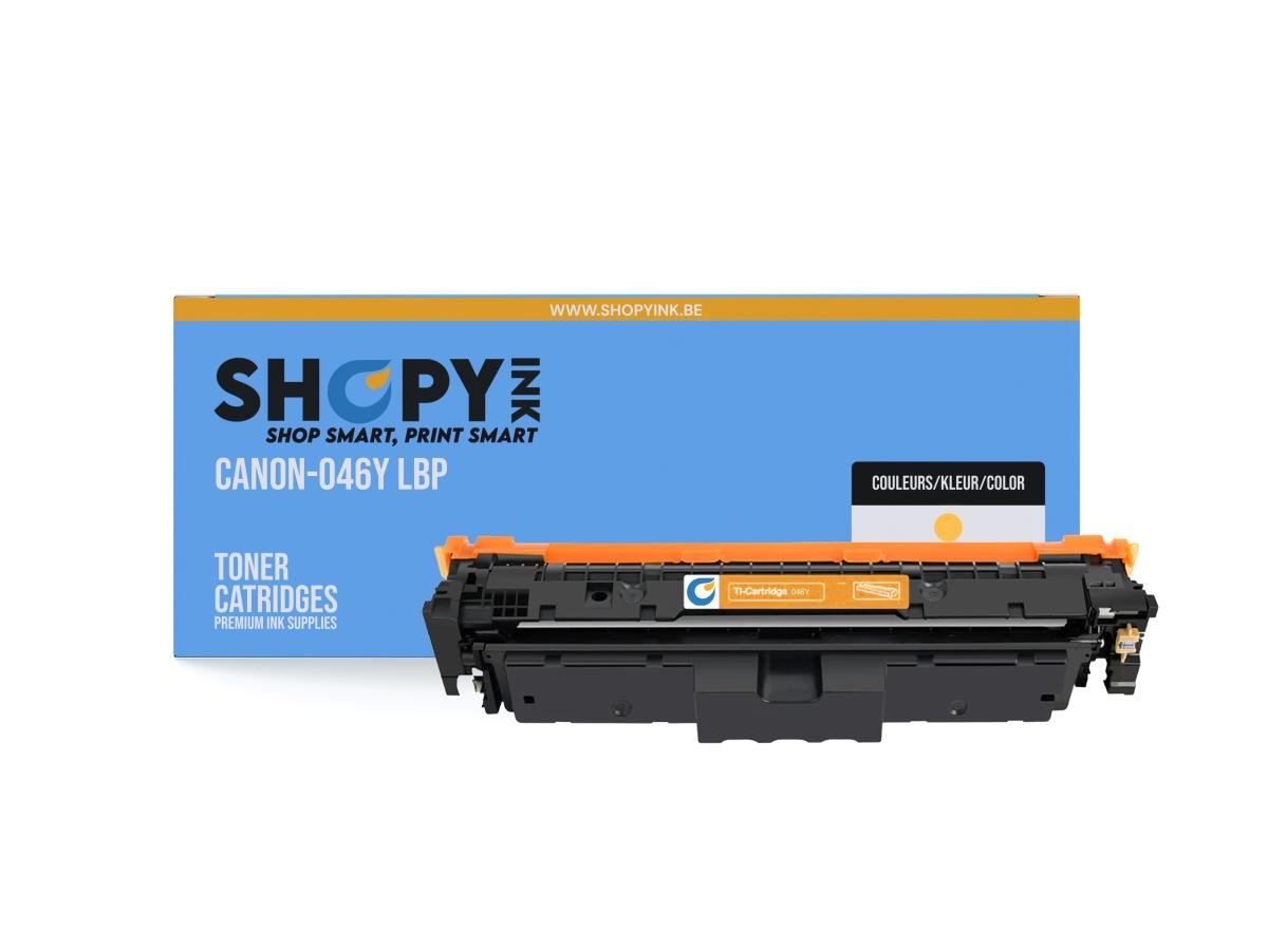 Canon 046 (046 Y) – Toner Jaune Compatible – Geel – Standaard Capaciteit – Cartouches toner – ShopyInk België