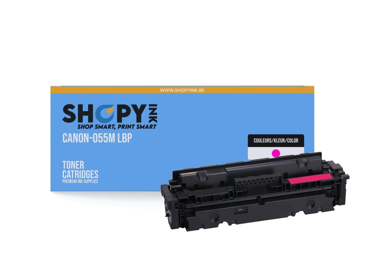 ShopyInk Canon 055 (055 M) – Toner Magenta Compatible