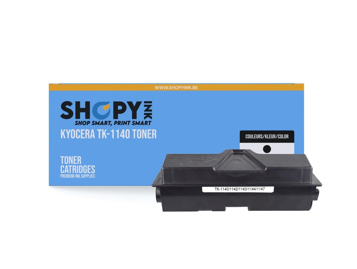 Kyocera – Kyocera 1140 (TK-1140) – Toner Noir Compatible – Zwart – Standaard Capaciteit – Cartouches toner – ShopyInk België