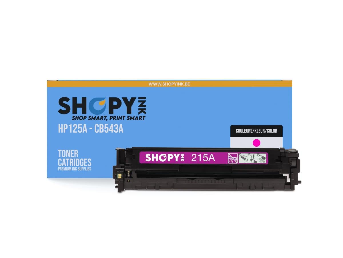 HP – HP 125A (CB543A) – Toner Magenta Compatible – PROD-1273 – Standaard Capaciteit – Cartouches toner – ShopyInk België