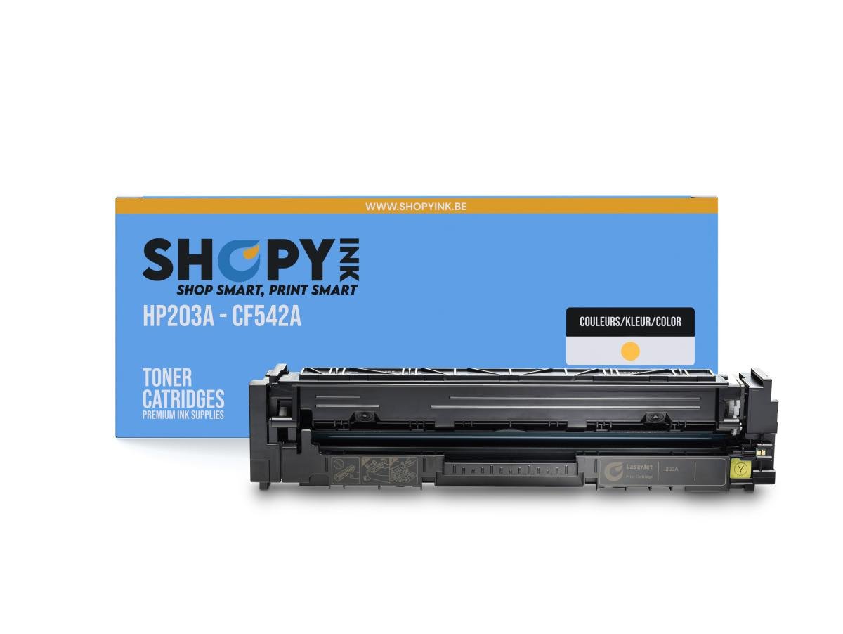 HP – HP 203A (CF542A) – Toner Jaune Compatible – PROD-1386 – Geel – Standaard Capaciteit – Cartouches toner – ShopyInk België