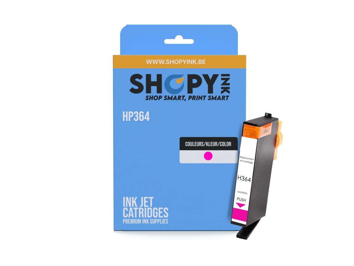 HP 364 (CB319EE) – Cartouche Magenta Compatible – Standaard Capaciteit – Cartouches d'encre – ShopyInk België