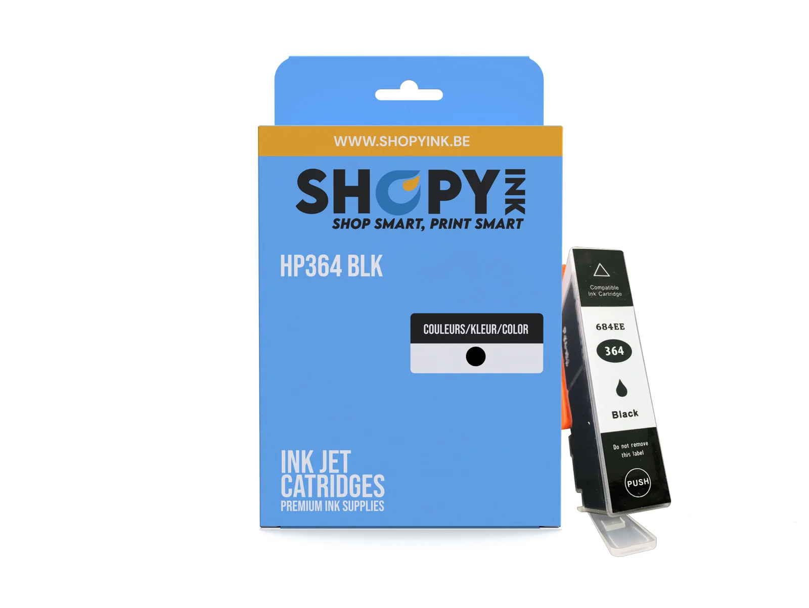 Hp 364 Photo Black – HP 364 (CB322EE) – Cartouche Noir Photo Compatible – ShopyInk Belgique