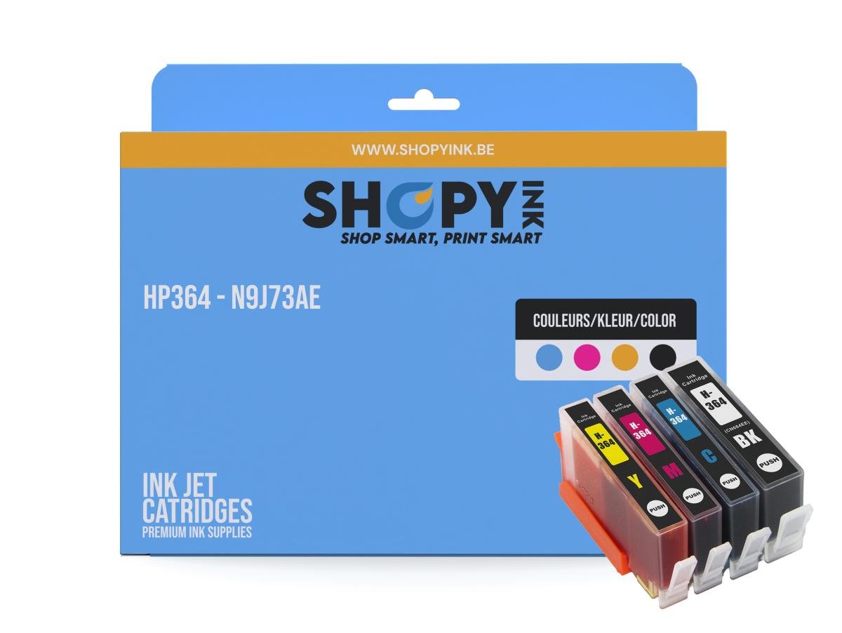Hp 364 Paquet – HP 364 (N9J73AE) – Cartouche Pack Compatible – ShopyInk Belgique