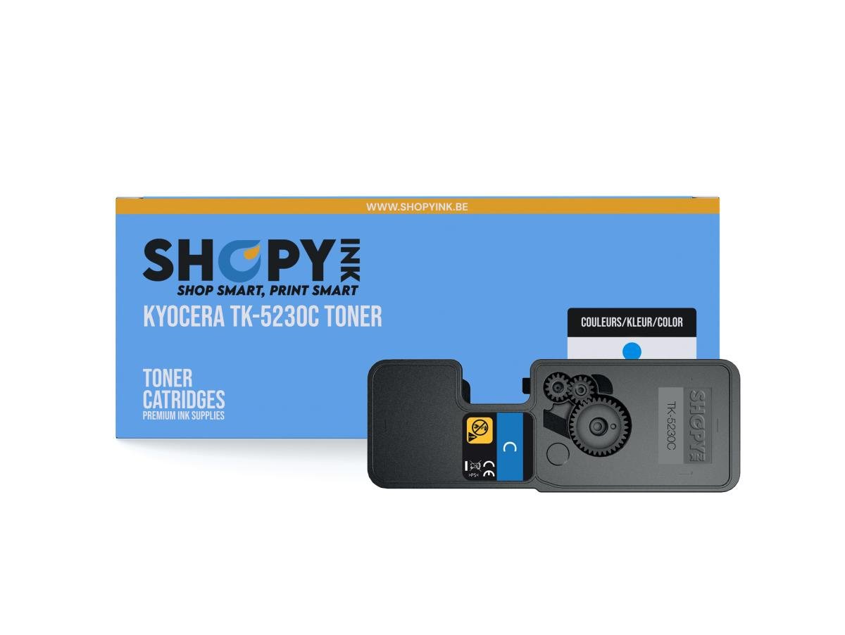 Kyocera – Kyocera 5230 (TK-5230C) – Toner Cyan Compatible – Cyaan – Standaard Capaciteit – Cartouches toner – ShopyInk België