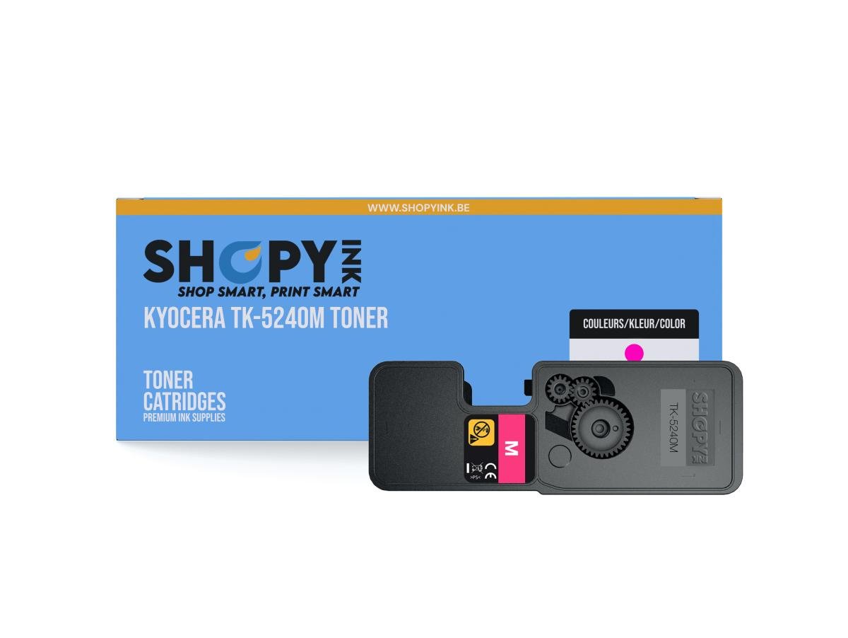 Kyocera – Kyocera 5240 (TK-5240M) – Toner Magenta Compatible – Standaard Capaciteit – Cartouches toner – ShopyInk België