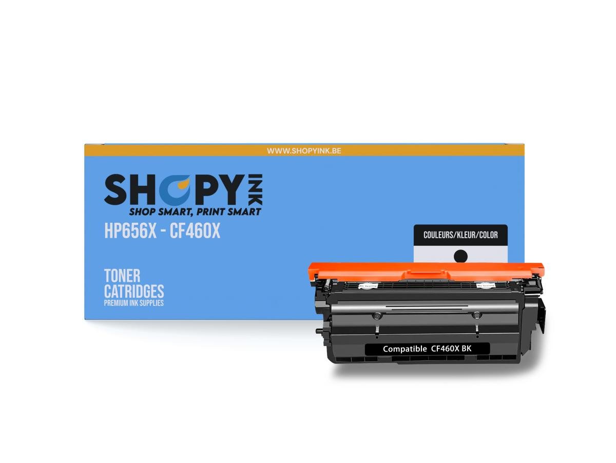 HP 656X (CF460X) – Toner Noir Compatible – Zwart – Hoge Capaciteit – Cartouches toner – ShopyInk België
