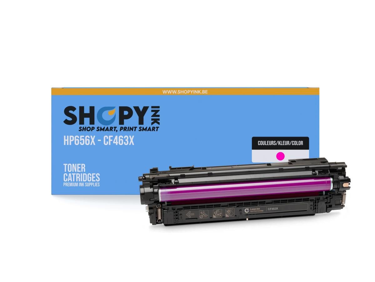 ShopyInk HP 656X (CF463X) – Toner Magenta Compatible