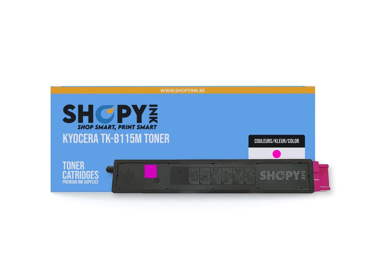 Kyocera – Kyocera 8115 (TK-8115M) – Toner Magenta Compatible – Standaard Capaciteit – Cartouches toner – ShopyInk België