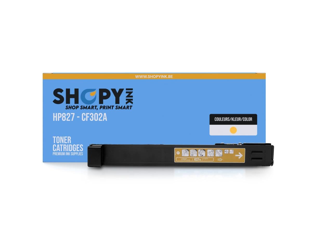 ShopyInk HP 827 (CF302A) – Toner Jaune Compatible