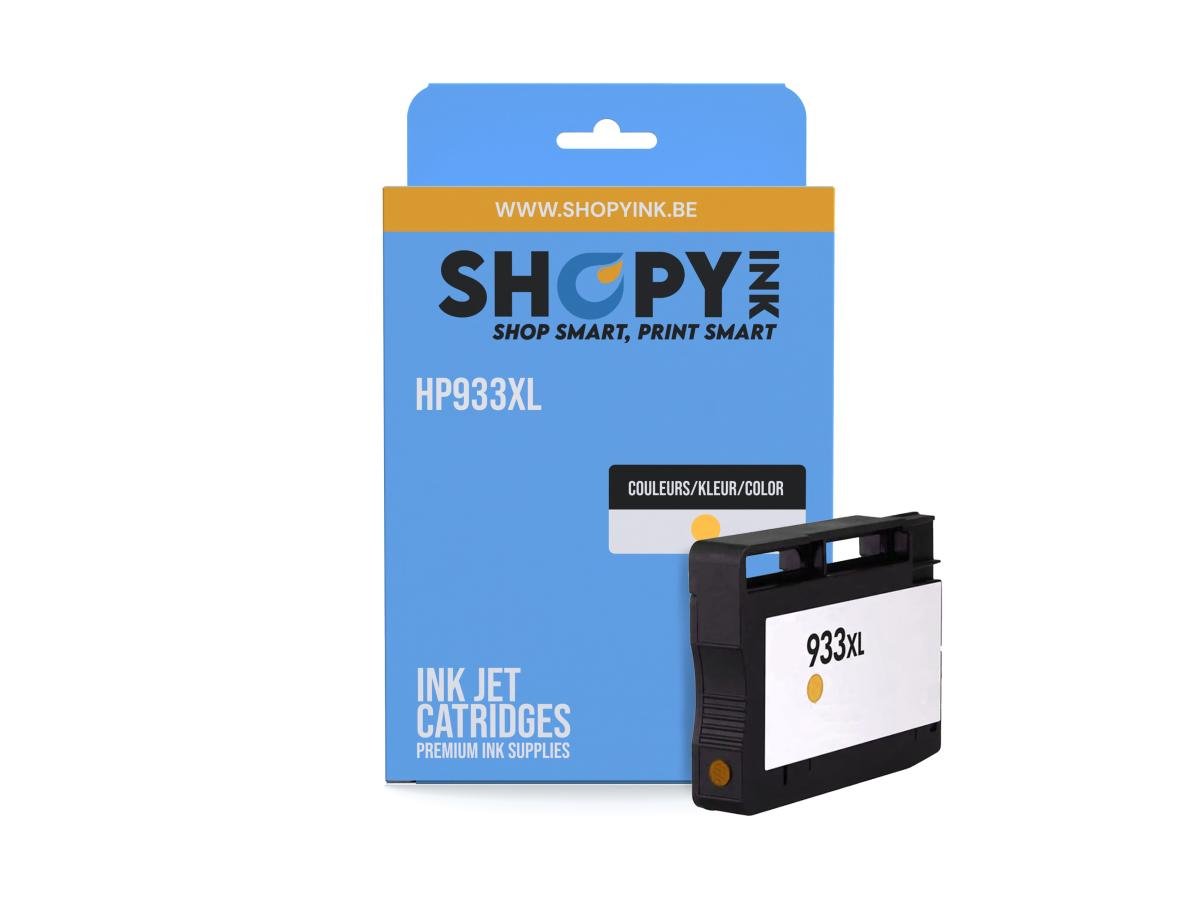 HP – HP 933 XL (CN056AE) – Cartouche Jaune Compatible – PROD-1414 – Geel – Hoge Capaciteit – Cartouches d'encre – ShopyInk België