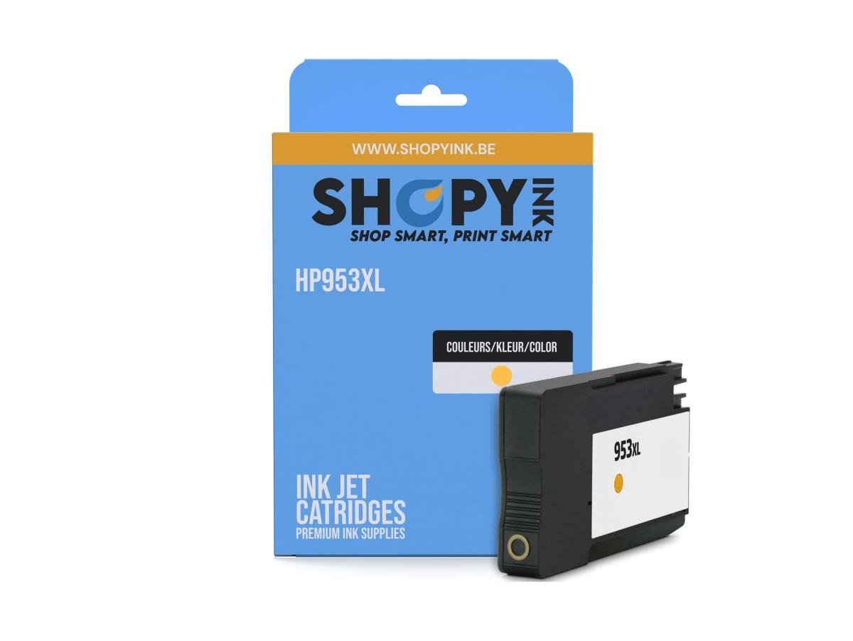 HP – HP 953 XL (F6U18AE) – Cartouche Jaune Compatible – PROD-1457 – Geel – Hoge Capaciteit – Cartouches d'encre – ShopyInk België