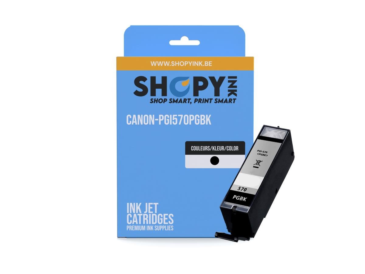ShopyInk Canon PGI-570 (PGI-570PGBK) – Cartouche Noir Compatible