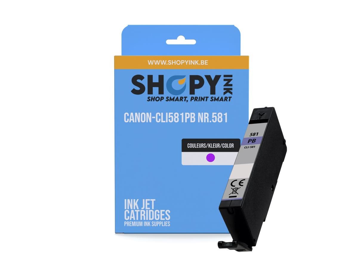 ShopyInk Canon CLI-581 (CLI-581PB) – Cartouche Violet Compatible