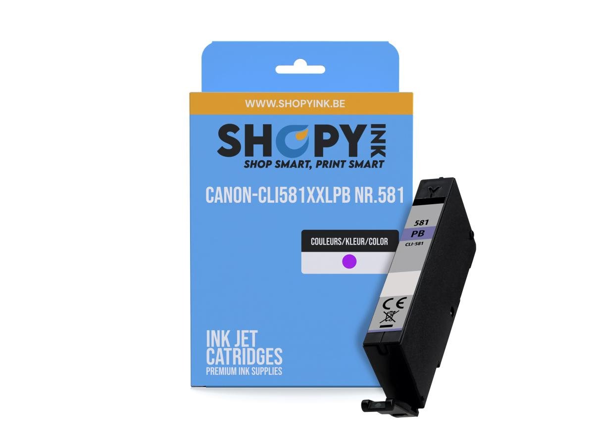 ShopyInk Canon CLI-581 (CLI-581XXL PB) – Cartouche Violet Compatible
