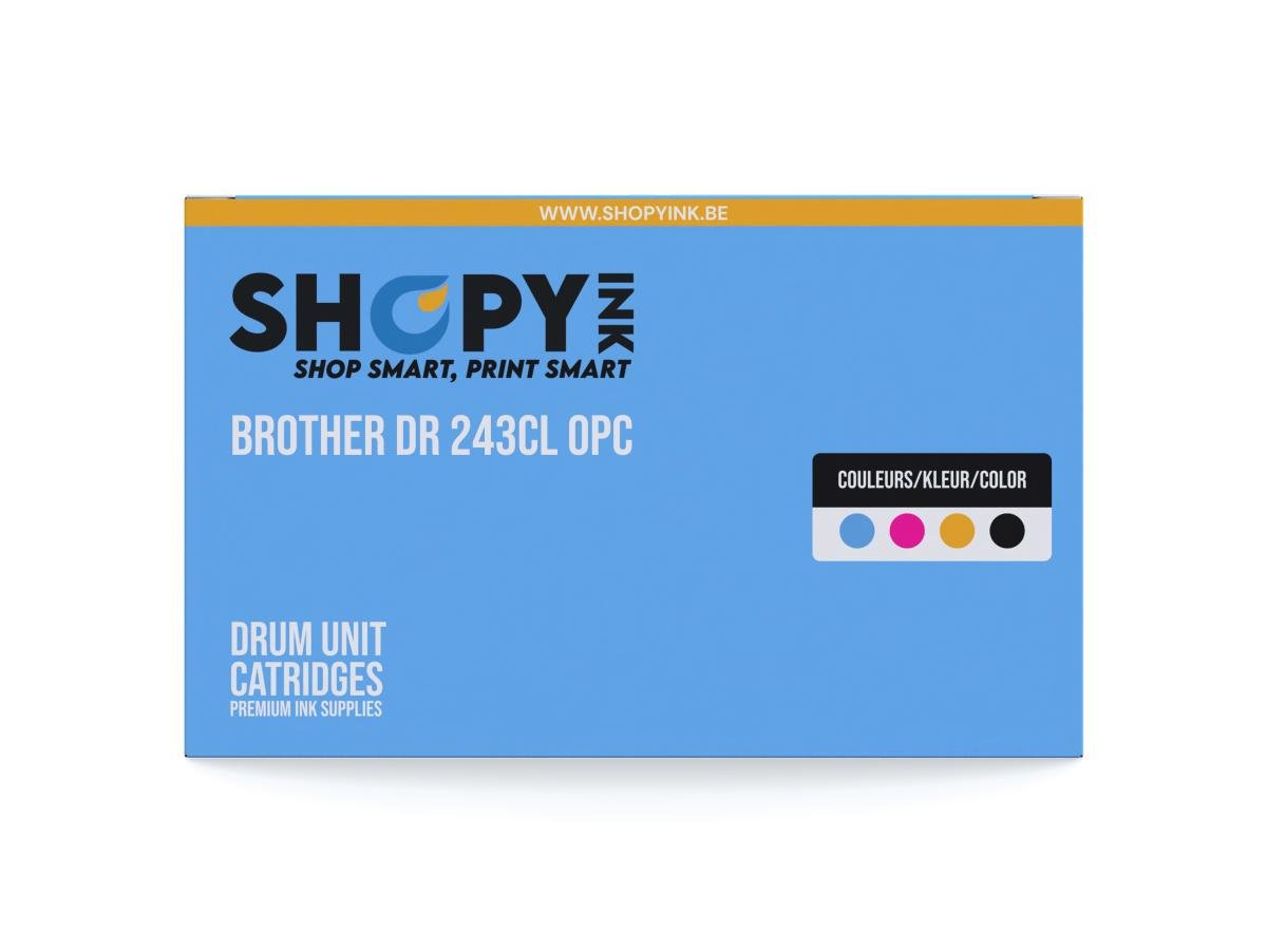 Brother – Brother DR 243CL (DR 243CL) – Tambour Couleur Compatible – PROD-853 – Kleur – Standaard Capaciteit – Tambour – ShopyInk België