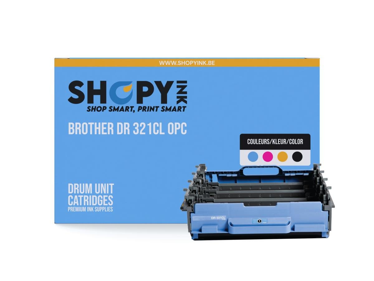 Brother – Brother DR 321 (DR 321CL) – Tambour Couleur Compatible – PROD-848 – Kleur – Standaard Capaciteit – Tambour – ShopyInk België