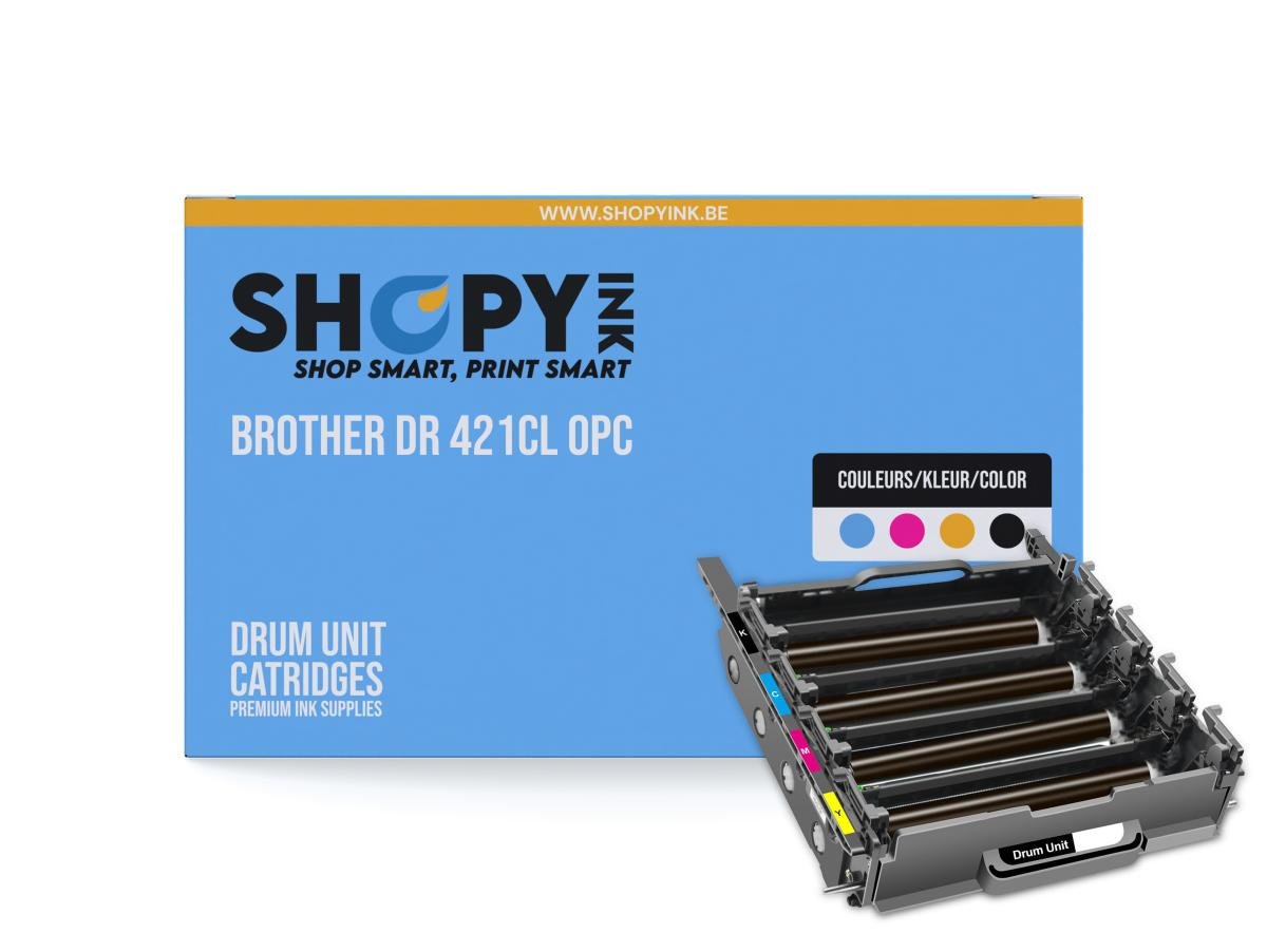 Brother – Brother DR 421CL (DR 421CL) – Tambour Couleur Compatible – PROD-851 – Kleur – Standaard Capaciteit – Tambour – ShopyInk België