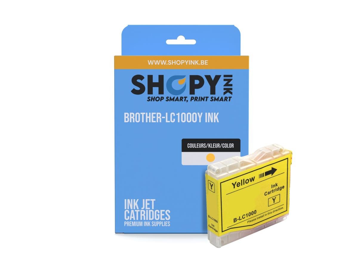 ShopyInk Brother LC-1000 (LC-1000Y) – Cartouche Jaune Compatible