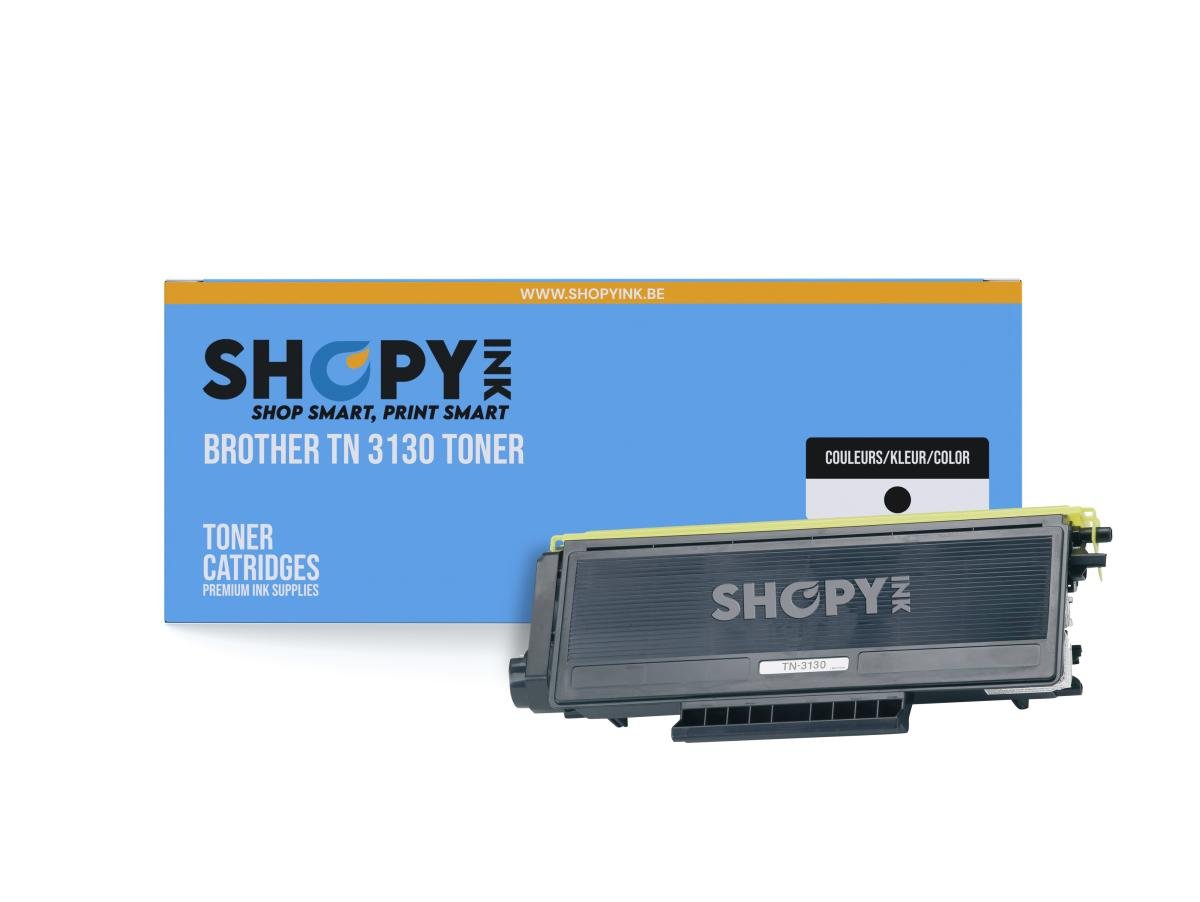 Brother TN-3130 (TN 3130) – Toner Noir Compatible – Zwart – Standaard Capaciteit – Cartouches toner – ShopyInk België