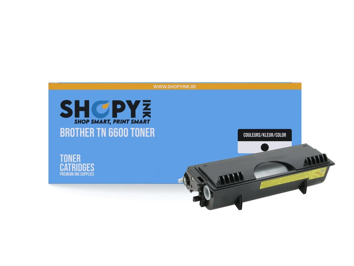 Brother TN-6600 (TN-6600) – Toner Noir Compatible – Zwart – Standaard Capaciteit – Cartouches toner – ShopyInk België