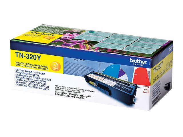 Brother TN  320Y Toner yellow 1500  – TN320Y