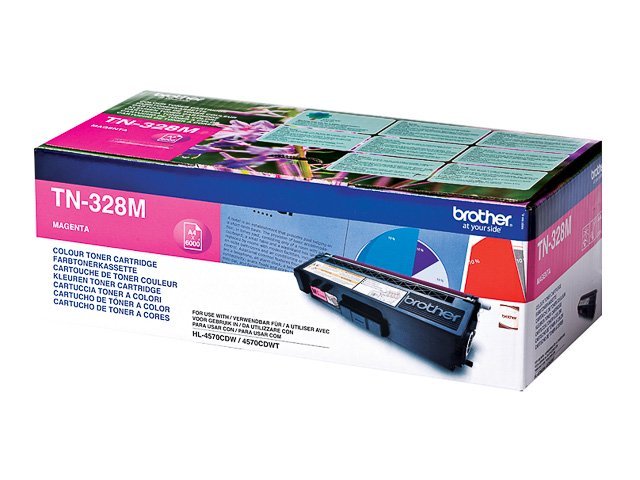 Brother TN  328M Toner magenta 6000  – TN328M