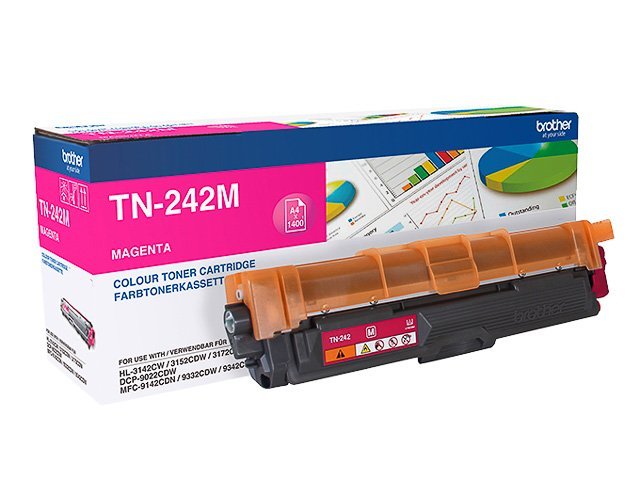Brother TN  242M Toner magenta 1400  – TN242M
