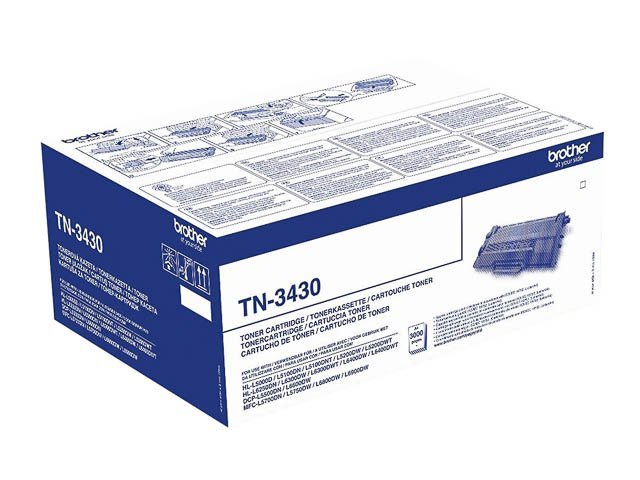 Brother TN  3430 Toner black 3000  – TN3430