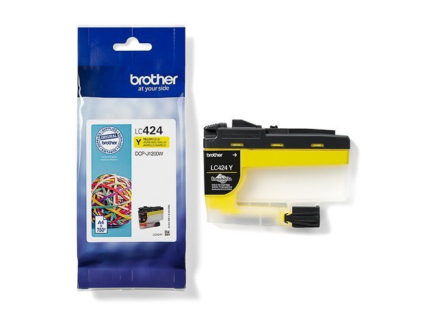 Cartouches Brother-LC424Y  Mini19J ink yellow  -LC424Y