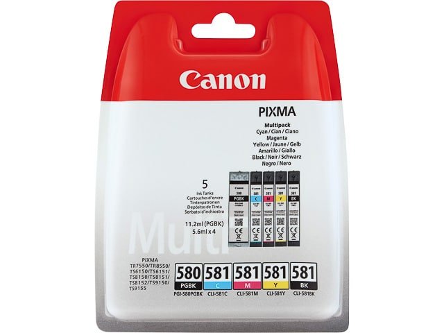 Cartouches Canon-PGI580+CLI581 Pixma TS TR (5)